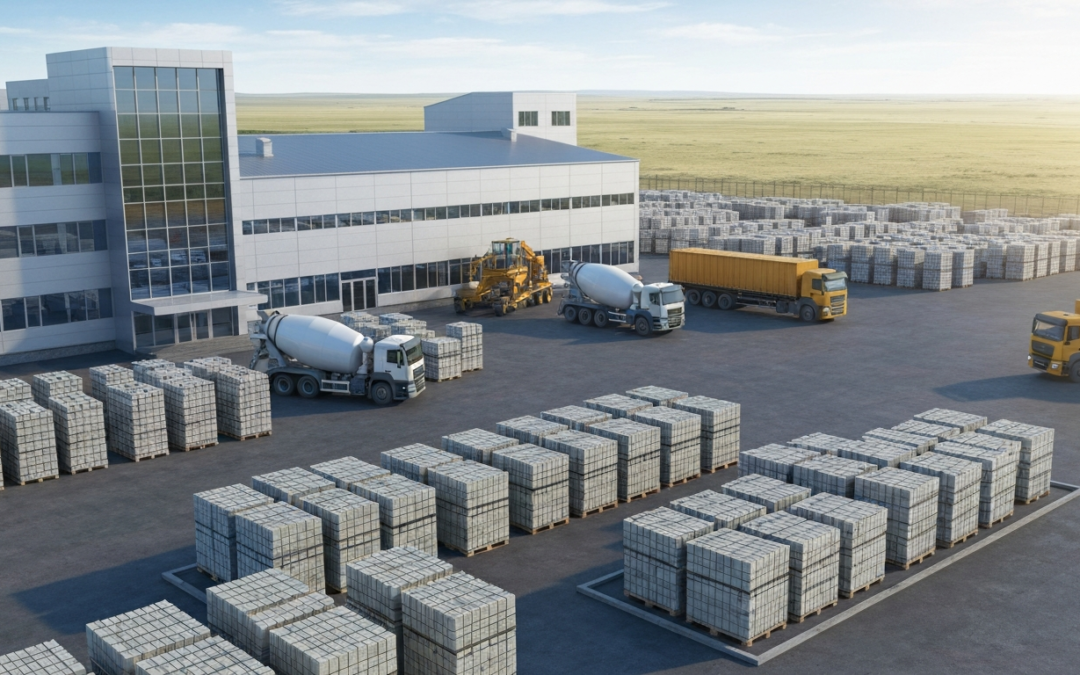 ТЭО производства газобетонных блоков в Павлодарской области: импортозамещение и экспорт в ЦА